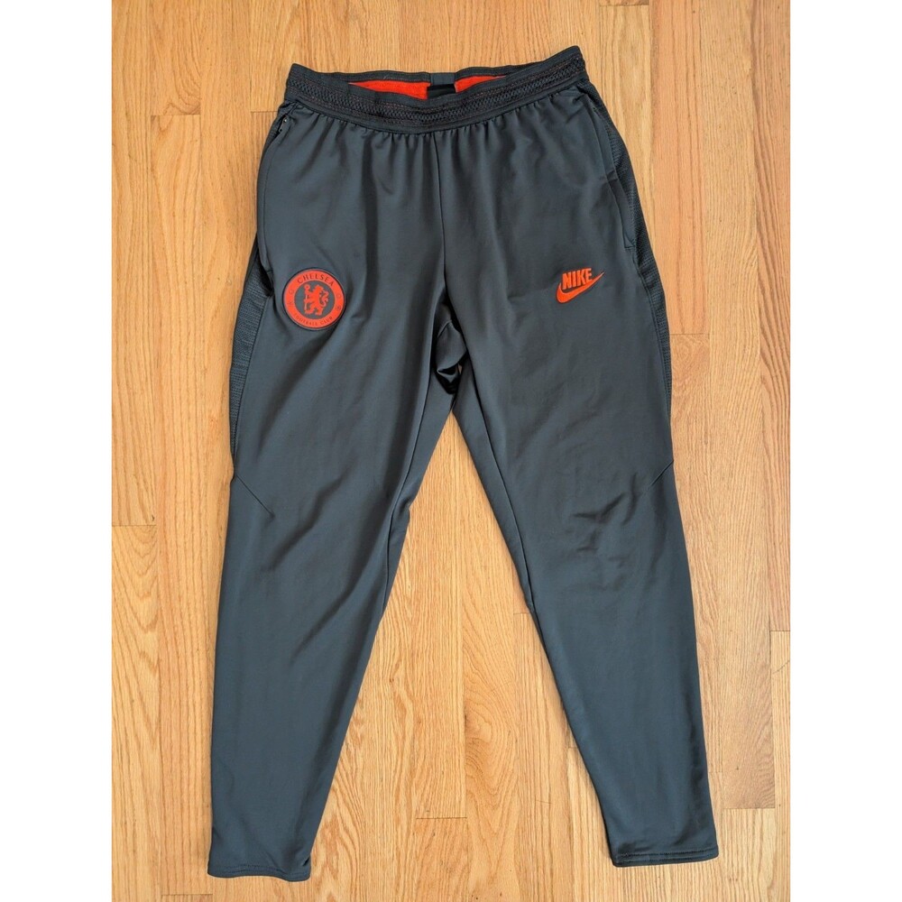 Nike Chelsea Pants Tracksuit Warm-Up Training 2019-2020 Grey Medium Mens Soccer - Picture 2 of 12